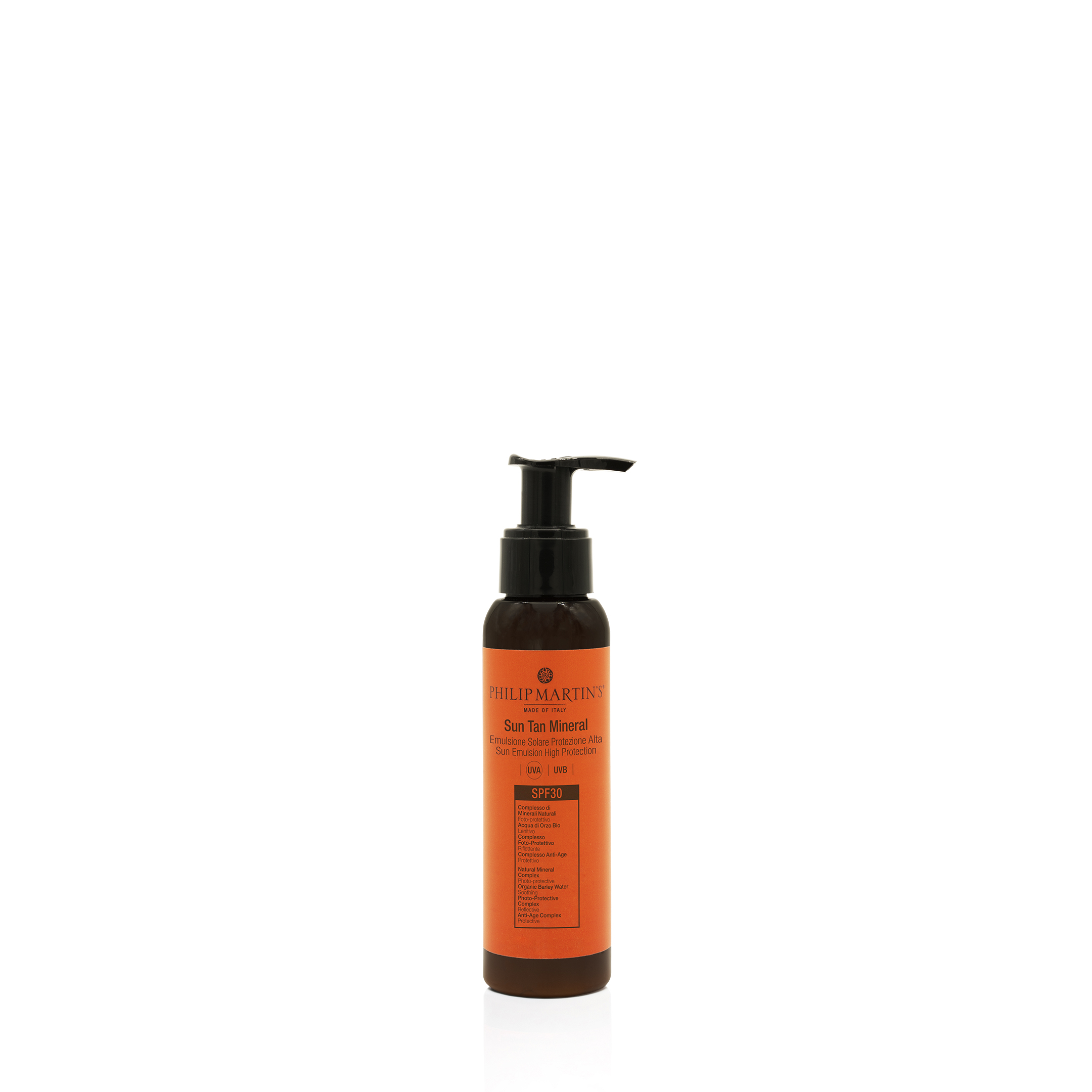 PHILIP MARTINS SUN TAN MINERAL SPF 30 - МІНЕРАЛЬНА СОНЦЕЗАХИСНА ЕМУЛЬСІЯ PHILIP MARTINS SUN TAN MINERAL SPF 30 - МІНЕРАЛЬНА СОНЦЕЗАХИСНА ЕМУЛЬСІЯ
